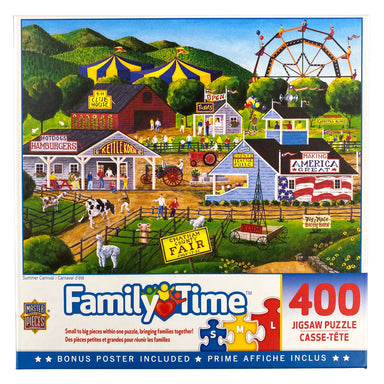 Summer Carnival 400 Piece Family Time Puzzle    