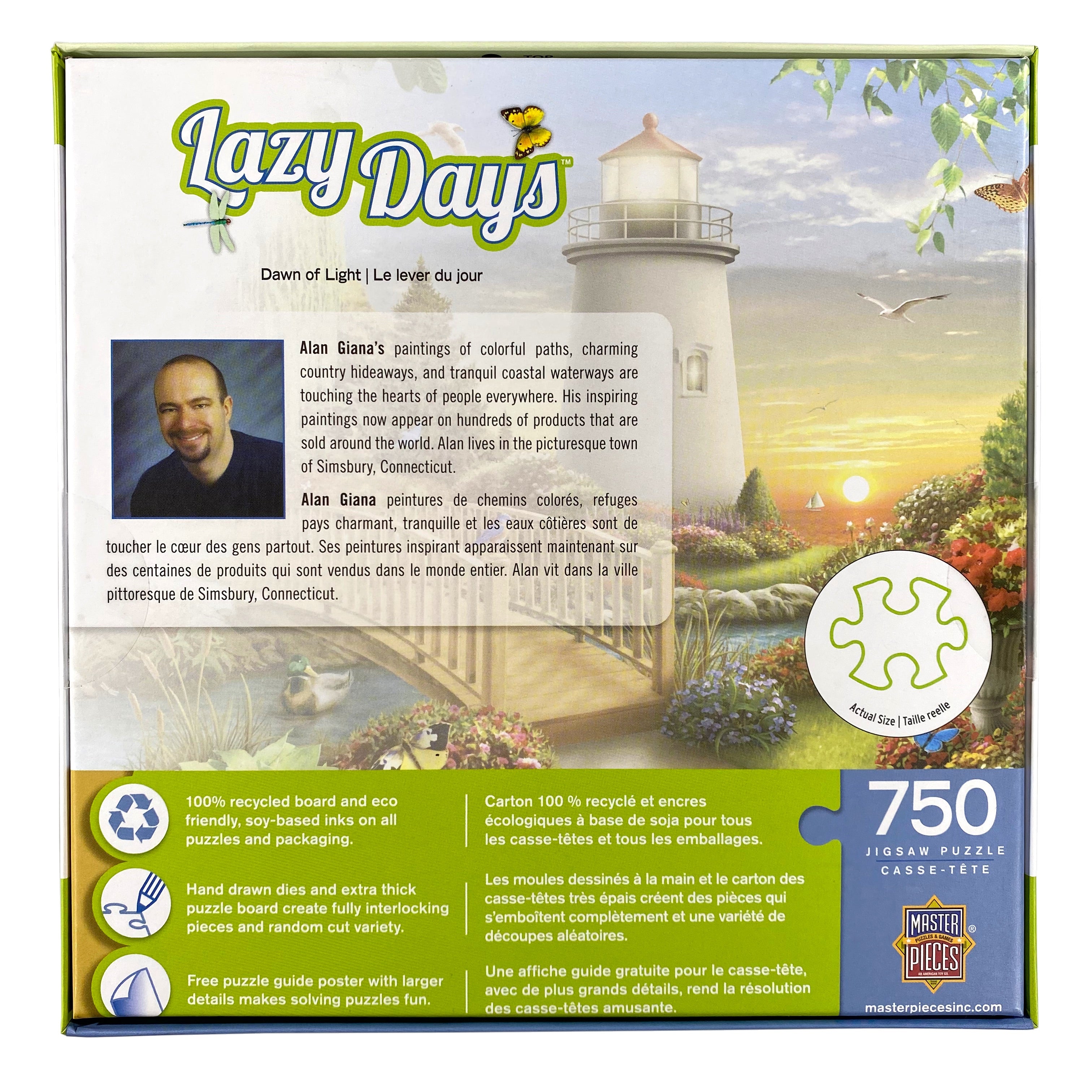 Lazy Days Dawn Of Light 750 Piece Puzzle    