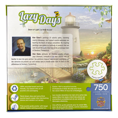 Lazy Days Dawn Of Light 750 Piece Puzzle    