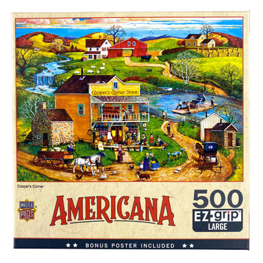 Cooper's Corner 500 Piece Large Format Puzzle    