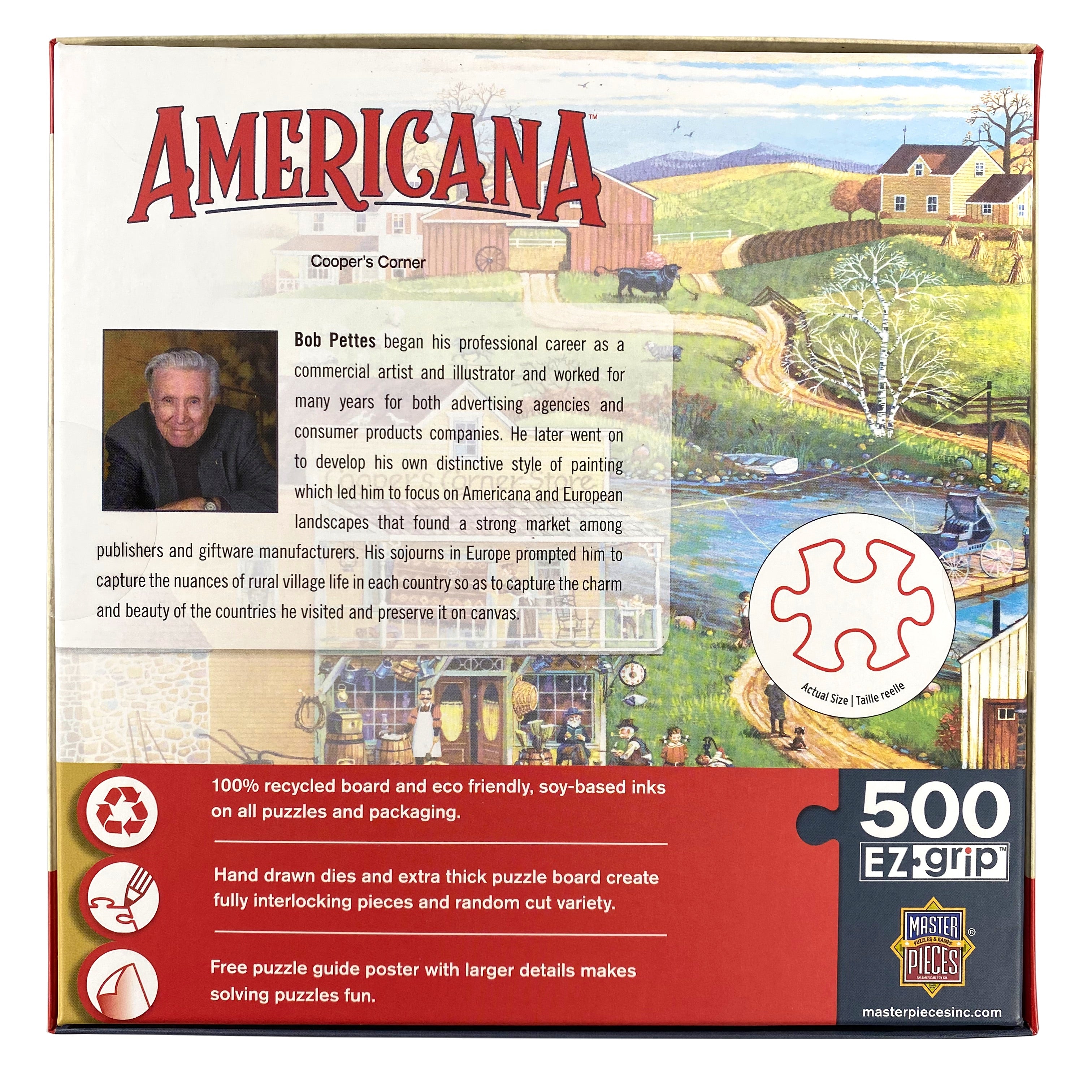 Cooper's Corner 500 Piece Large Format Puzzle    