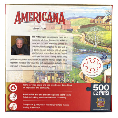 Cooper's Corner 500 Piece Large Format Puzzle    