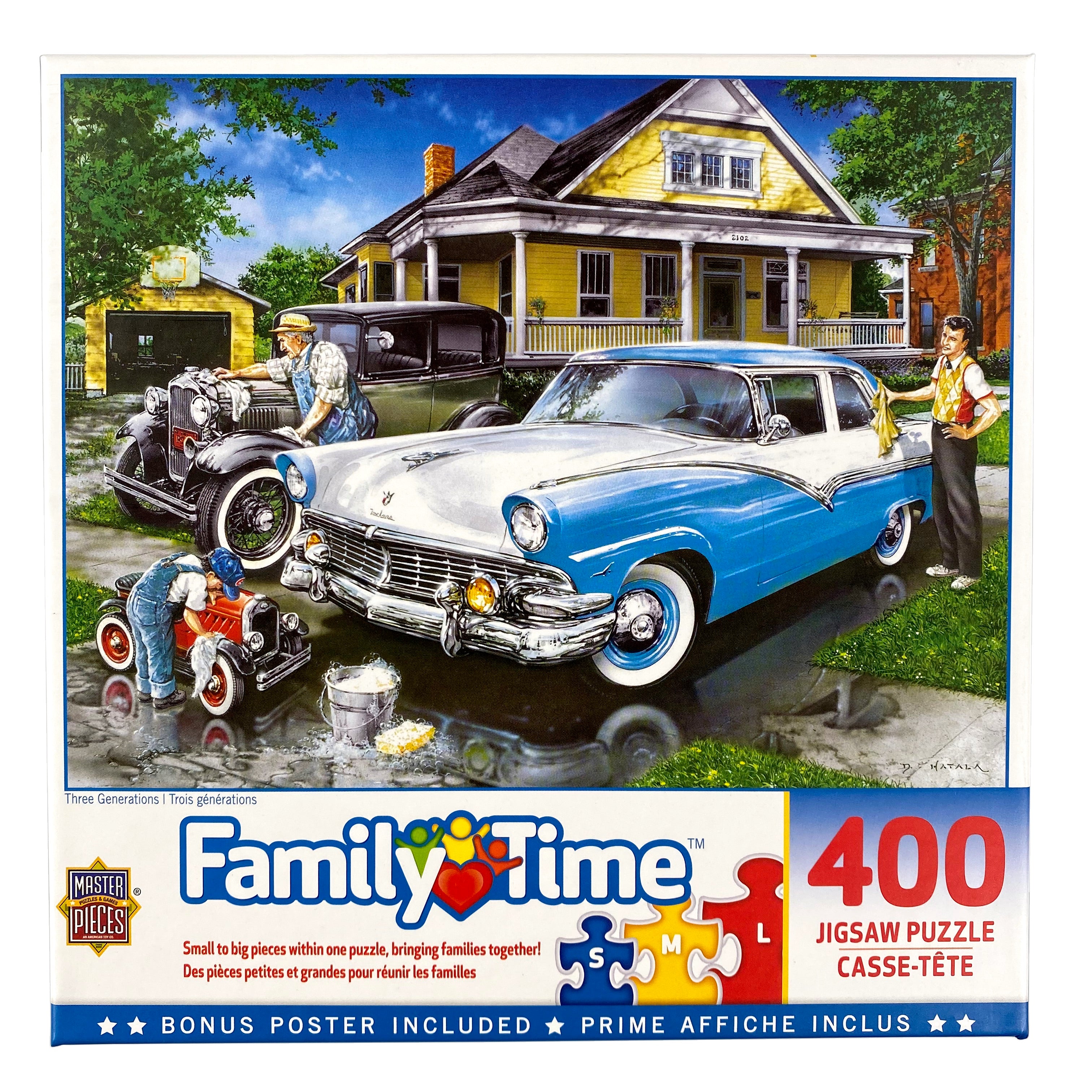 Three Generations 400 Piece Family Time Puzzle    