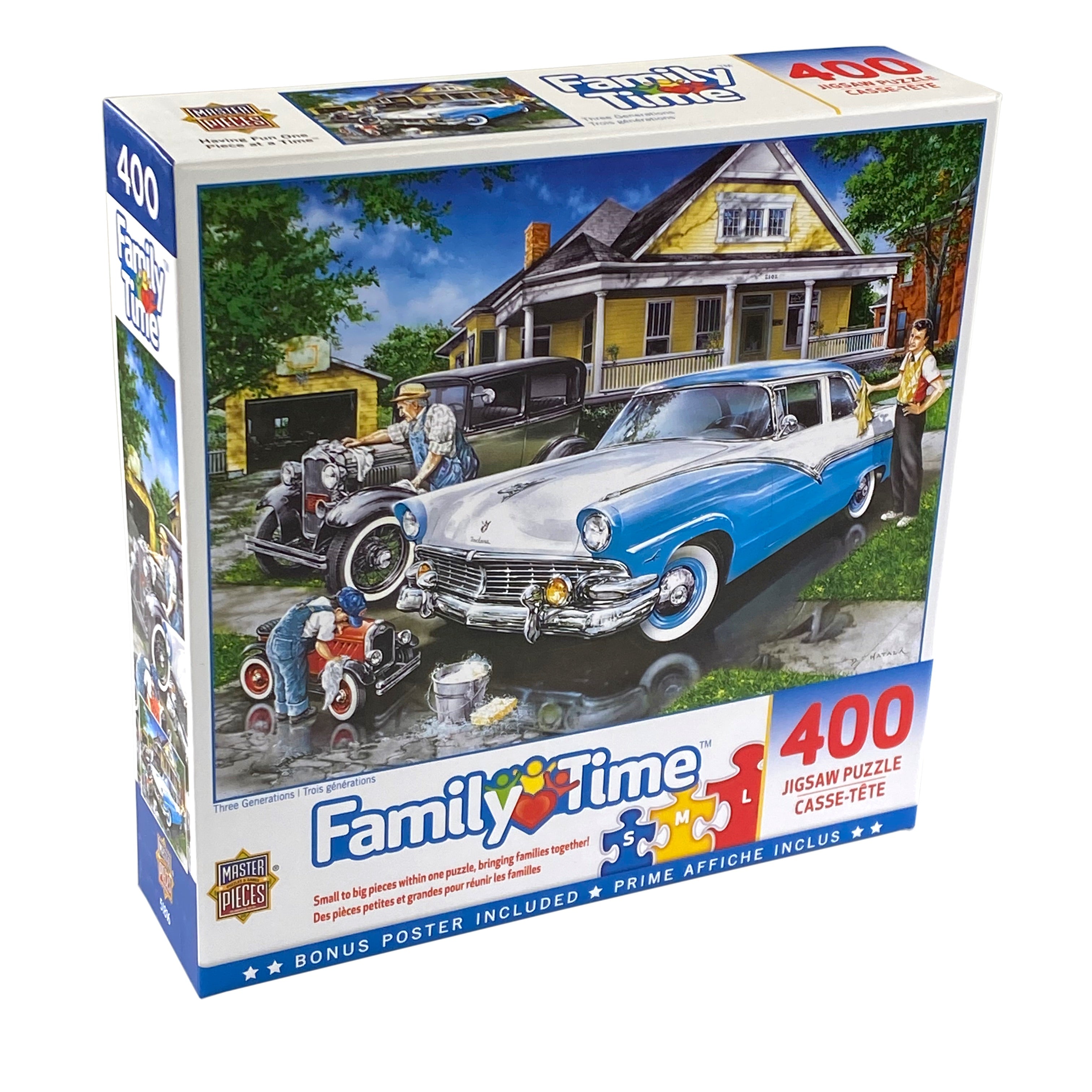 Three Generations 400 Piece Family Time Puzzle    