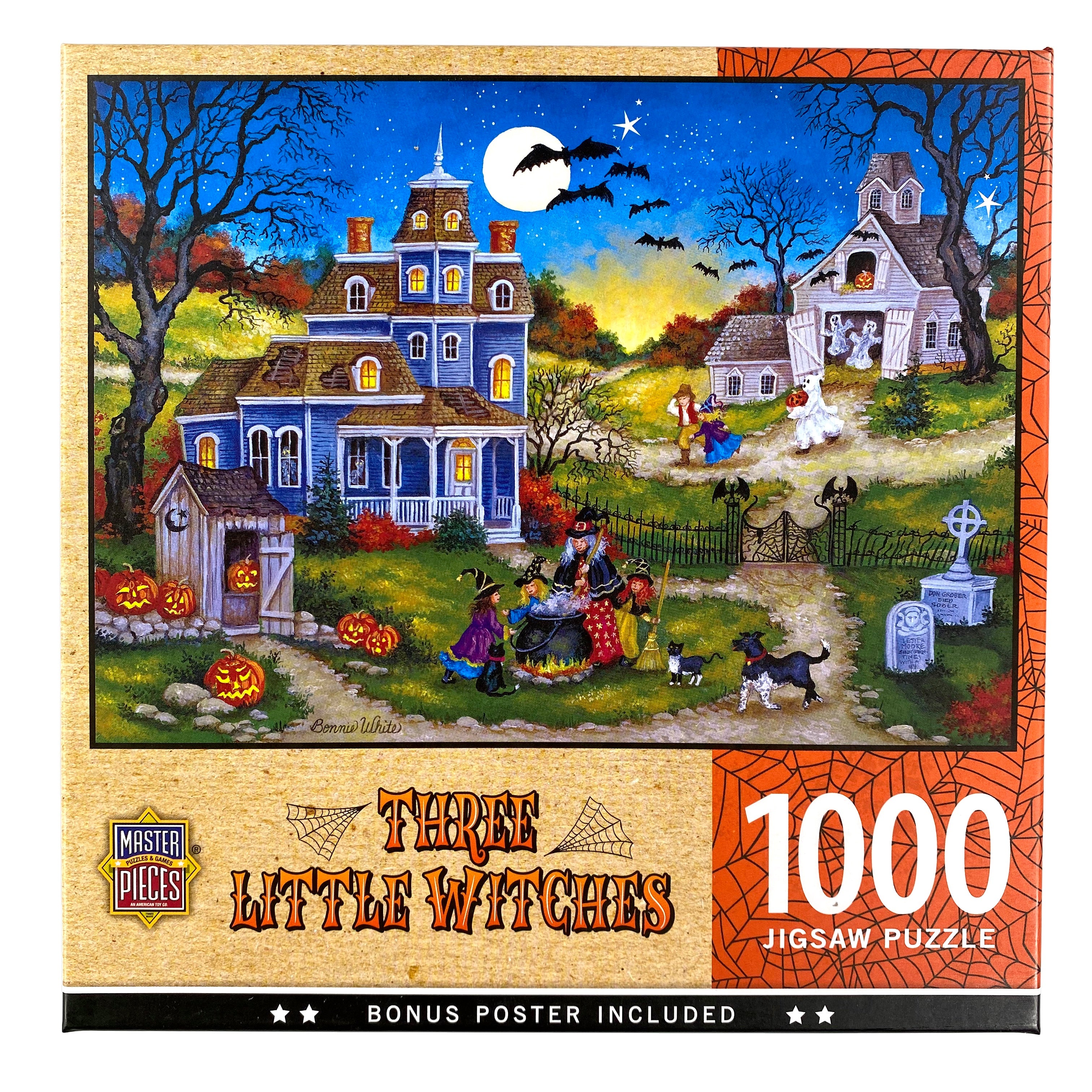 Three Little Witches 1000 Piece Puzzle    