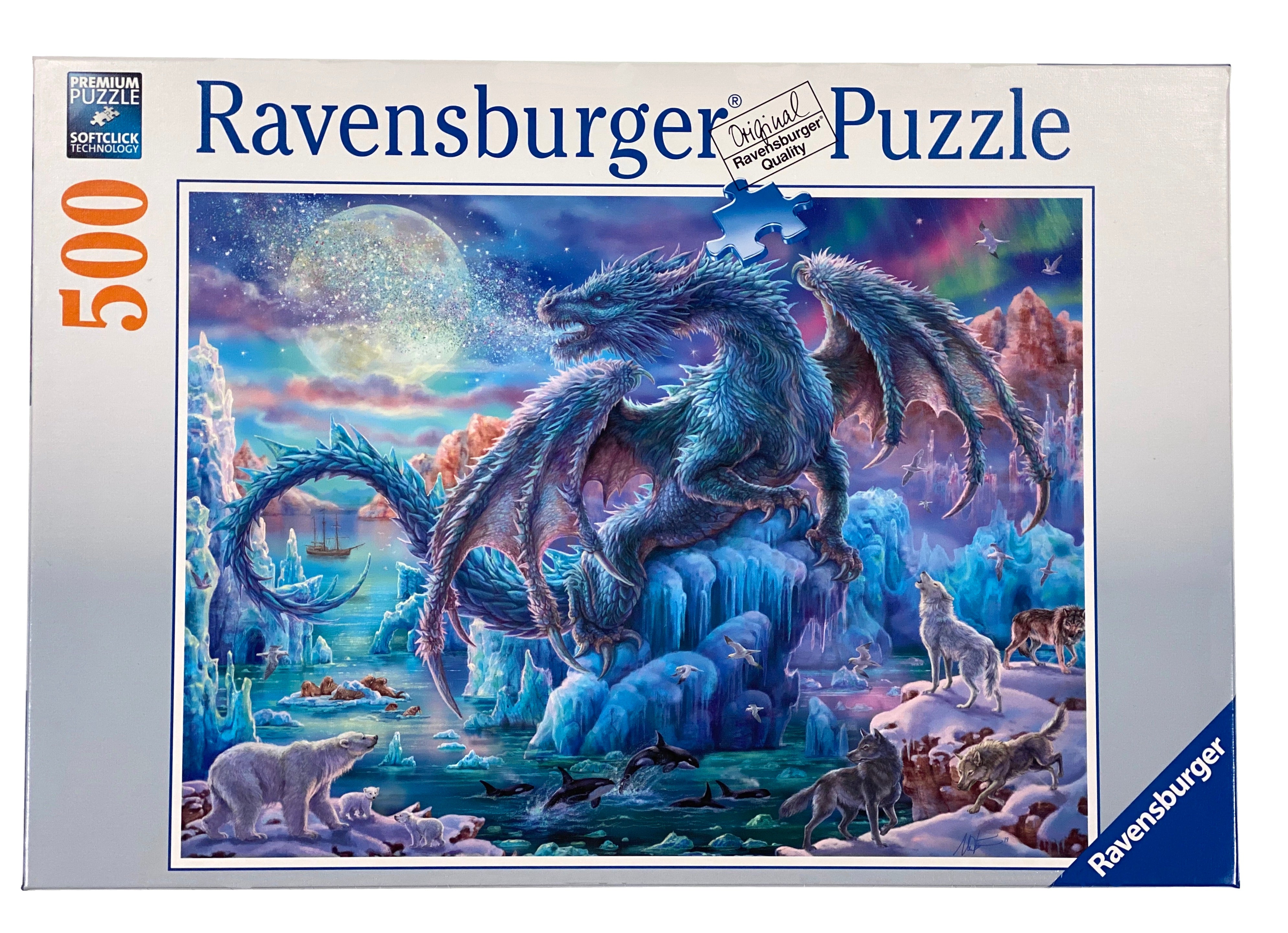 Mystic Dragons 500 Piece Puzzle    