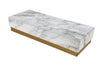 Writing Pen - White Marble    