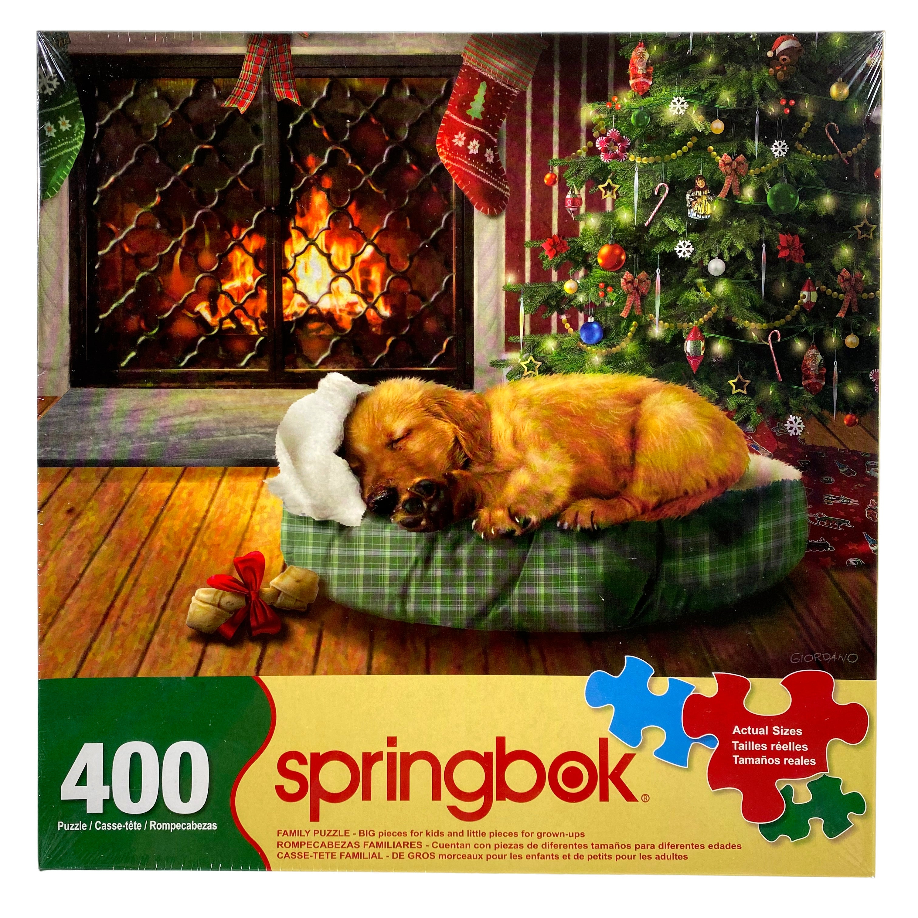 Christmas Wishes 400 Piece Family Puzzle