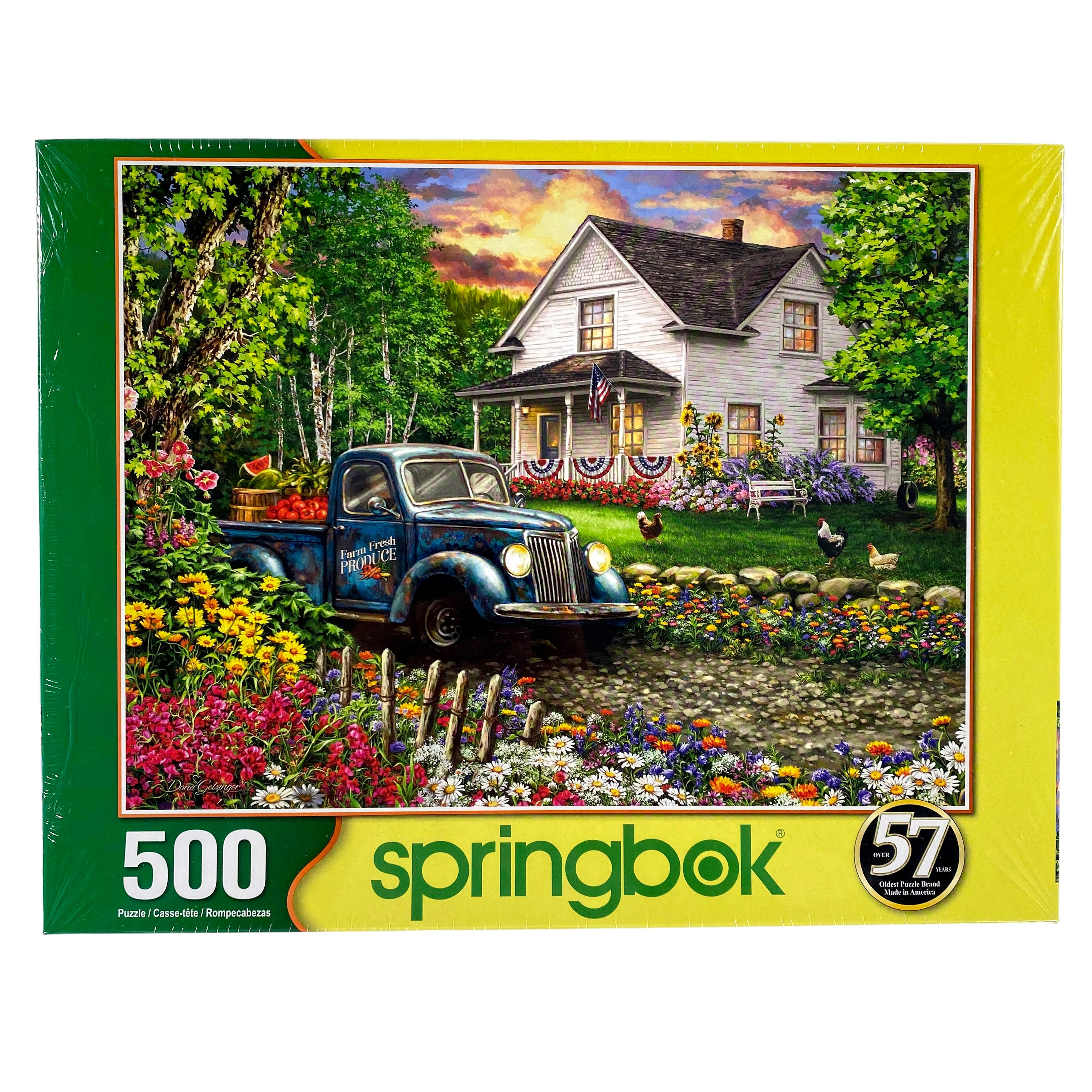 Simpler Times 500 Piece Puzzle    