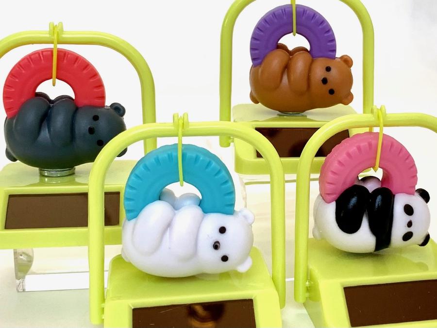 Solar Swinging Bear - Gashapon Capsule Surprise    