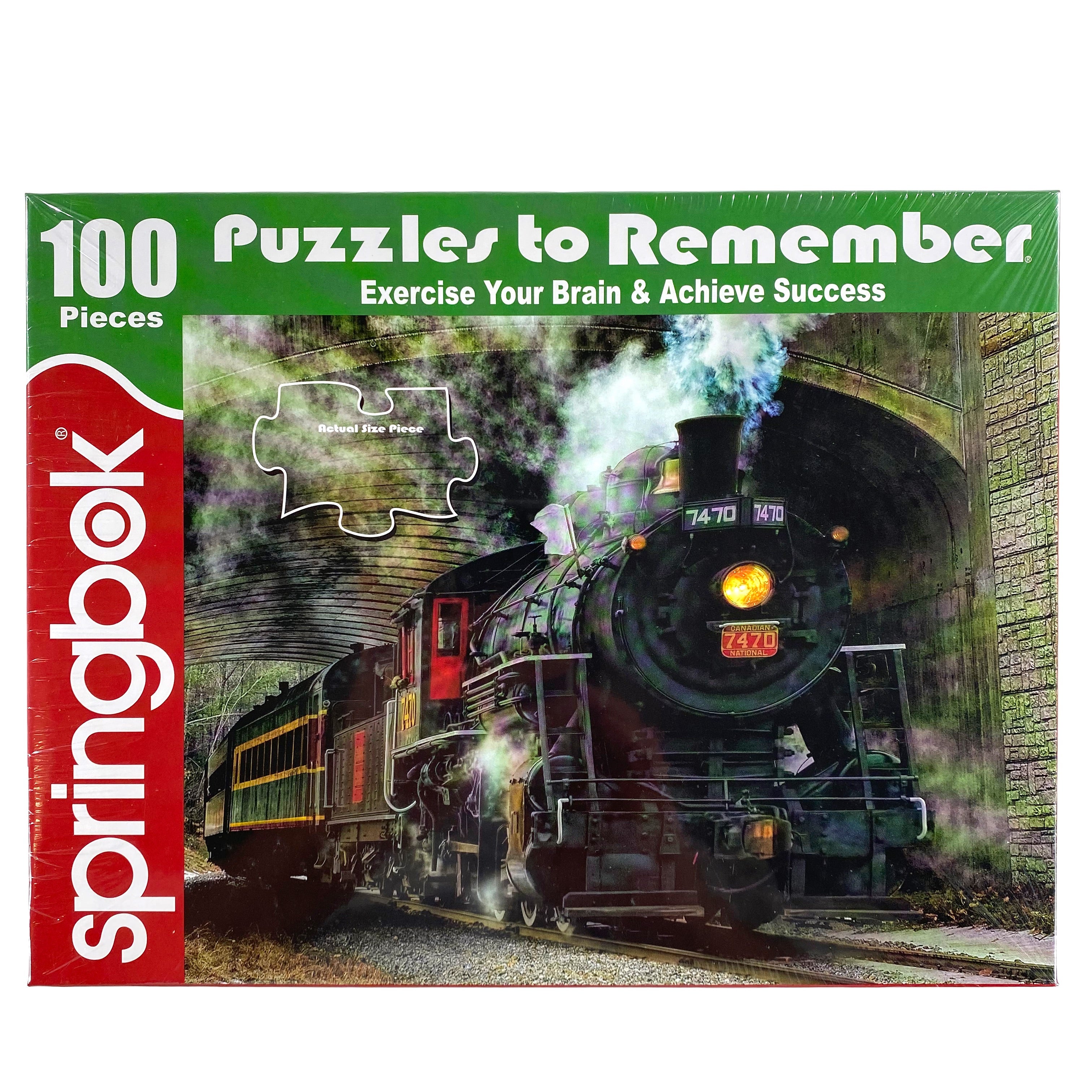 Green Mountain Express 100 Piece Large Format Puzzles To Remember    