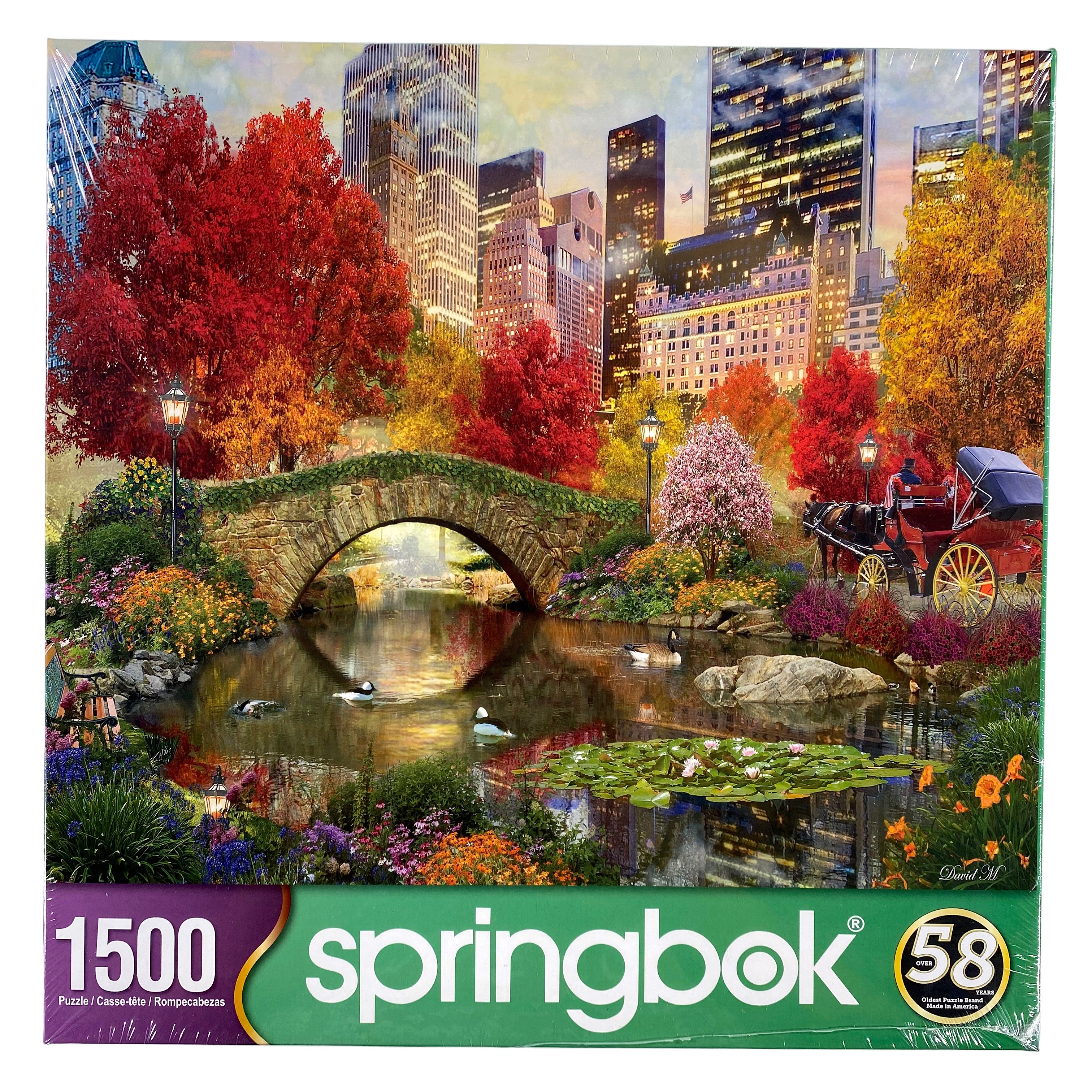 Central Park Paradise 1500 Piece Puzzle