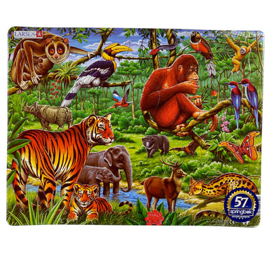 Jungle 20 Piece Larsen Frame Puzzle