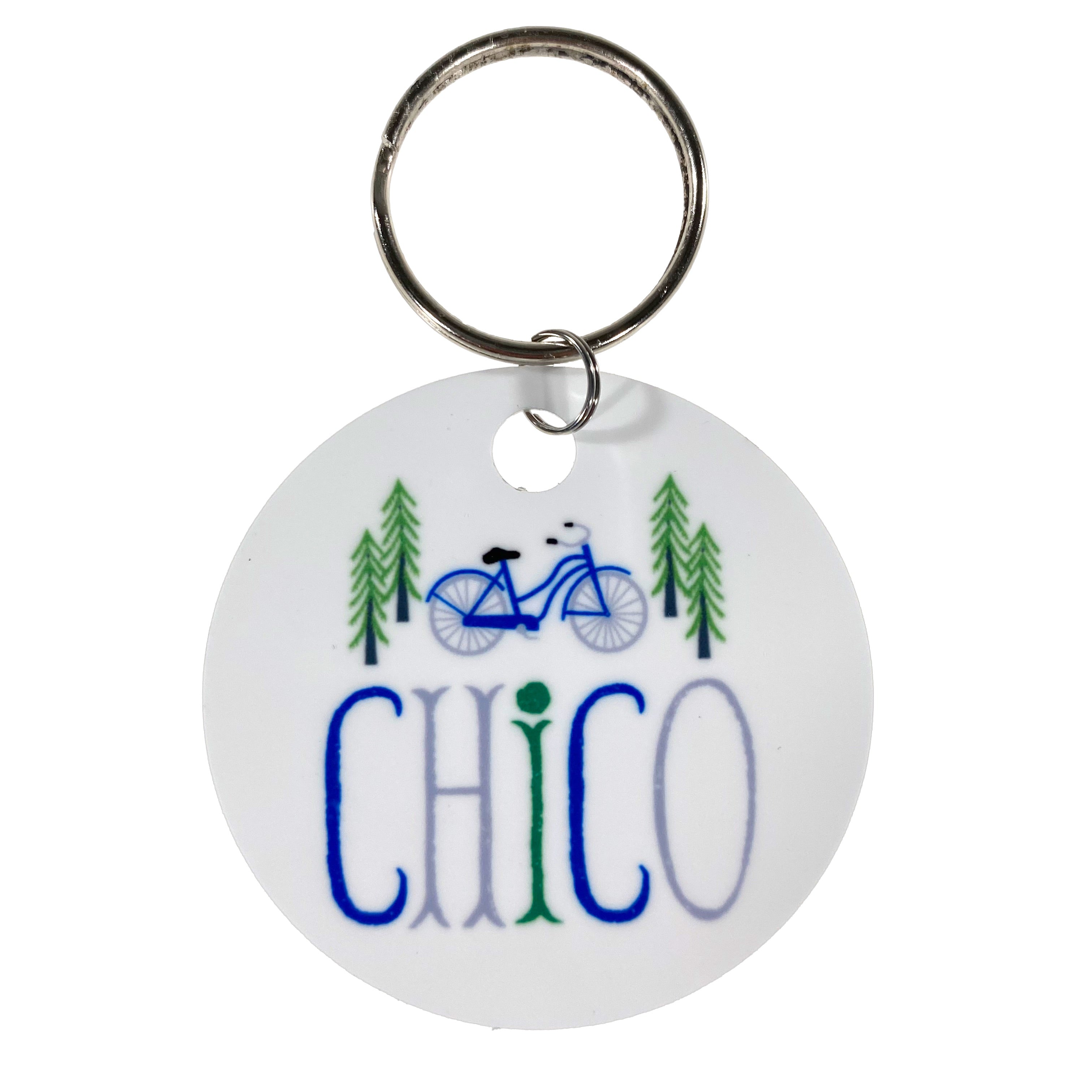 Chico Keychain - Pine Town Bike    