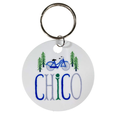 Chico Keychain - Pine Town Bike    