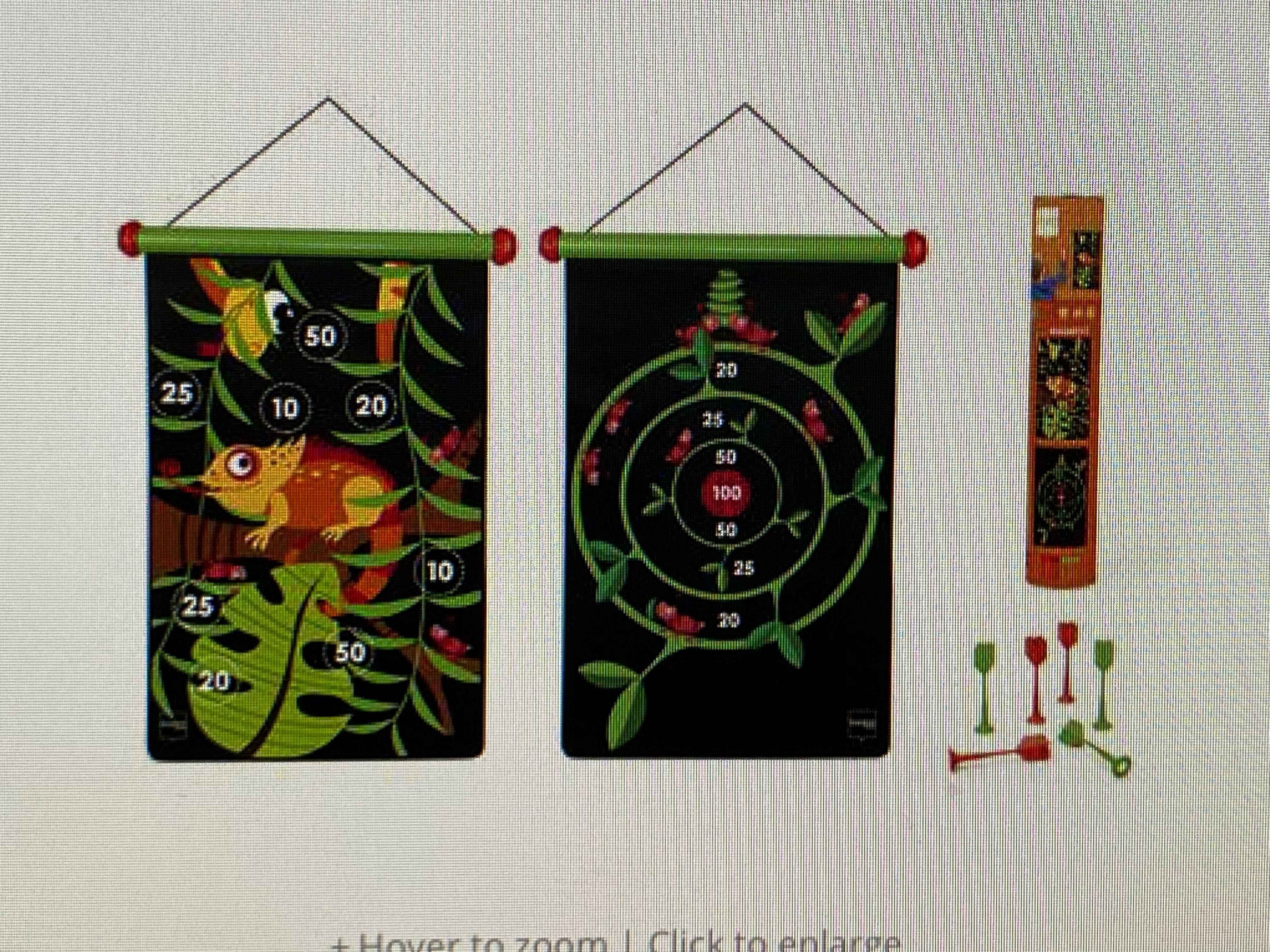 Magnetic Dart Board - Jungle Large    