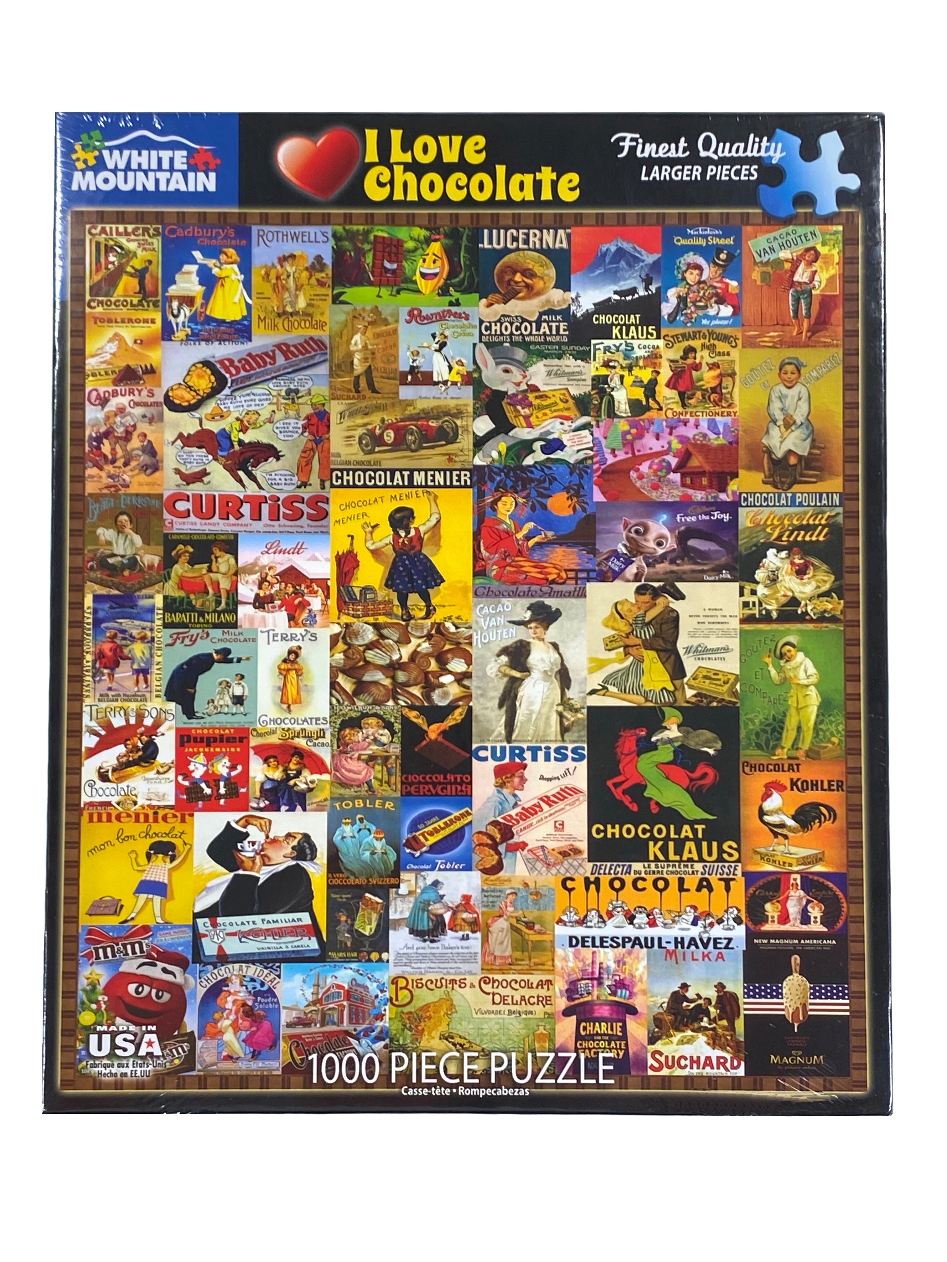 I Love Chocolate 1000 Piece Puzzle    