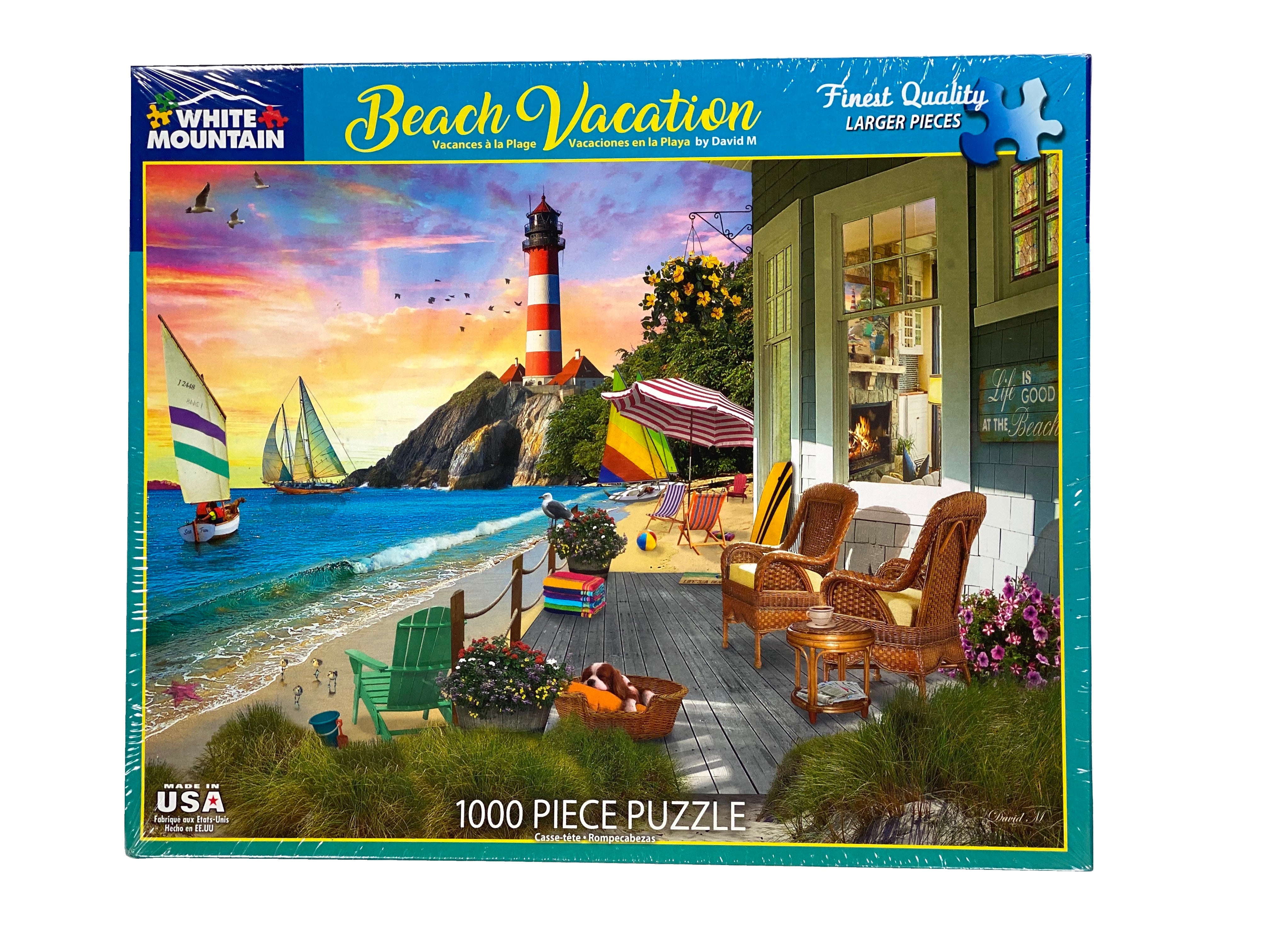 Beach Vacation 1000 Piece Puzzle    