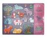 Unicorn Garden - 16 Piece Wood Puzzle Playset    