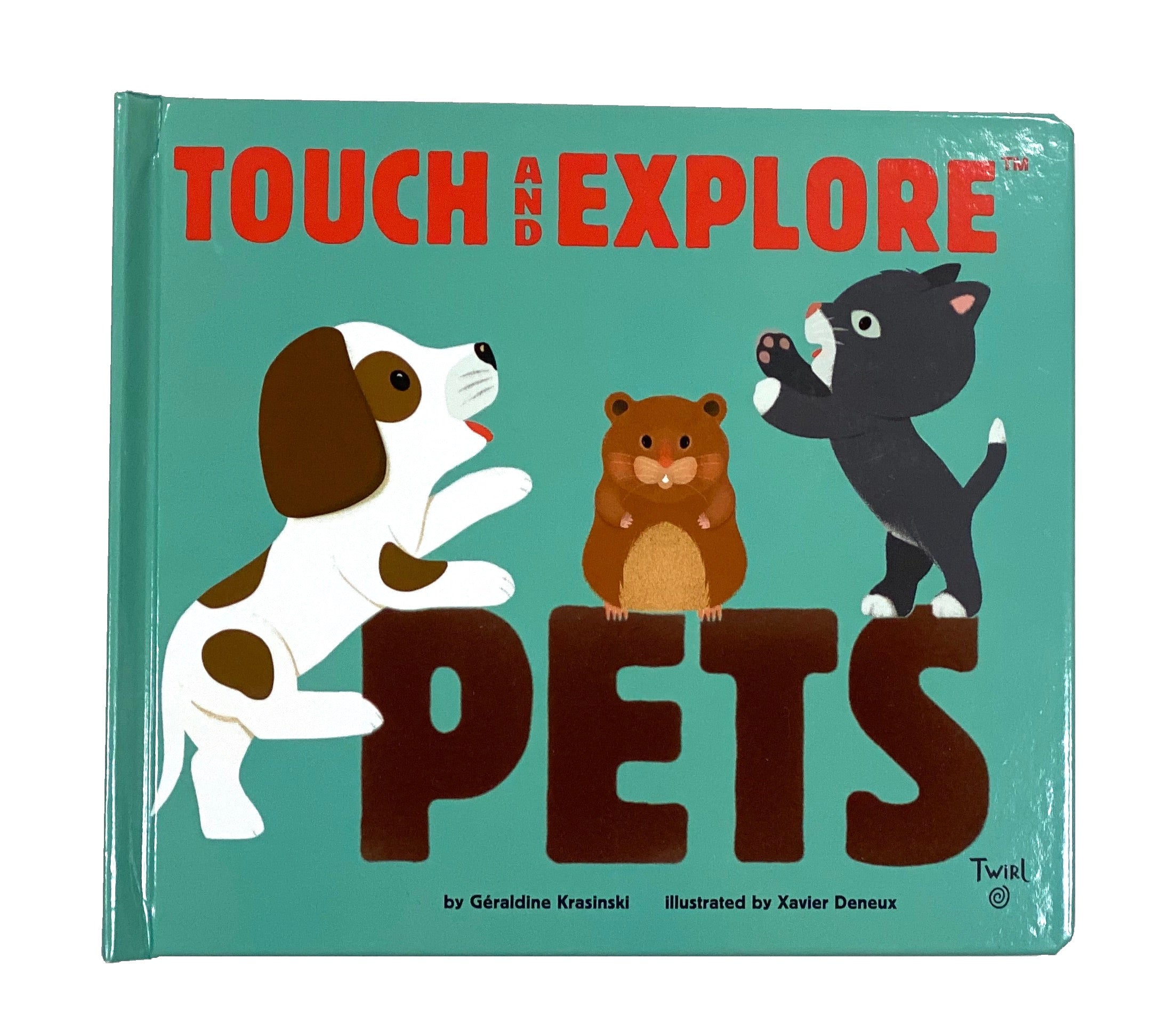 Touch and Explore Pets Tactile Board Book    