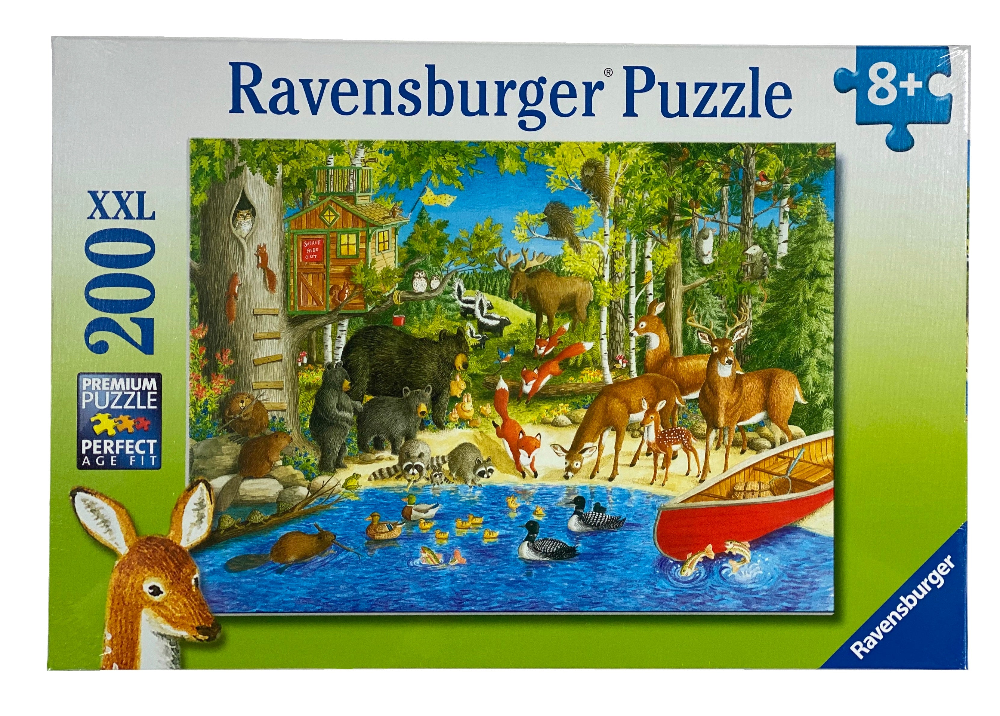 Woodland Friends 200 Piece Puzzle    