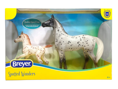 Breyer Freedom Series - Knabstrupper and Foal - Spotted Wonders    