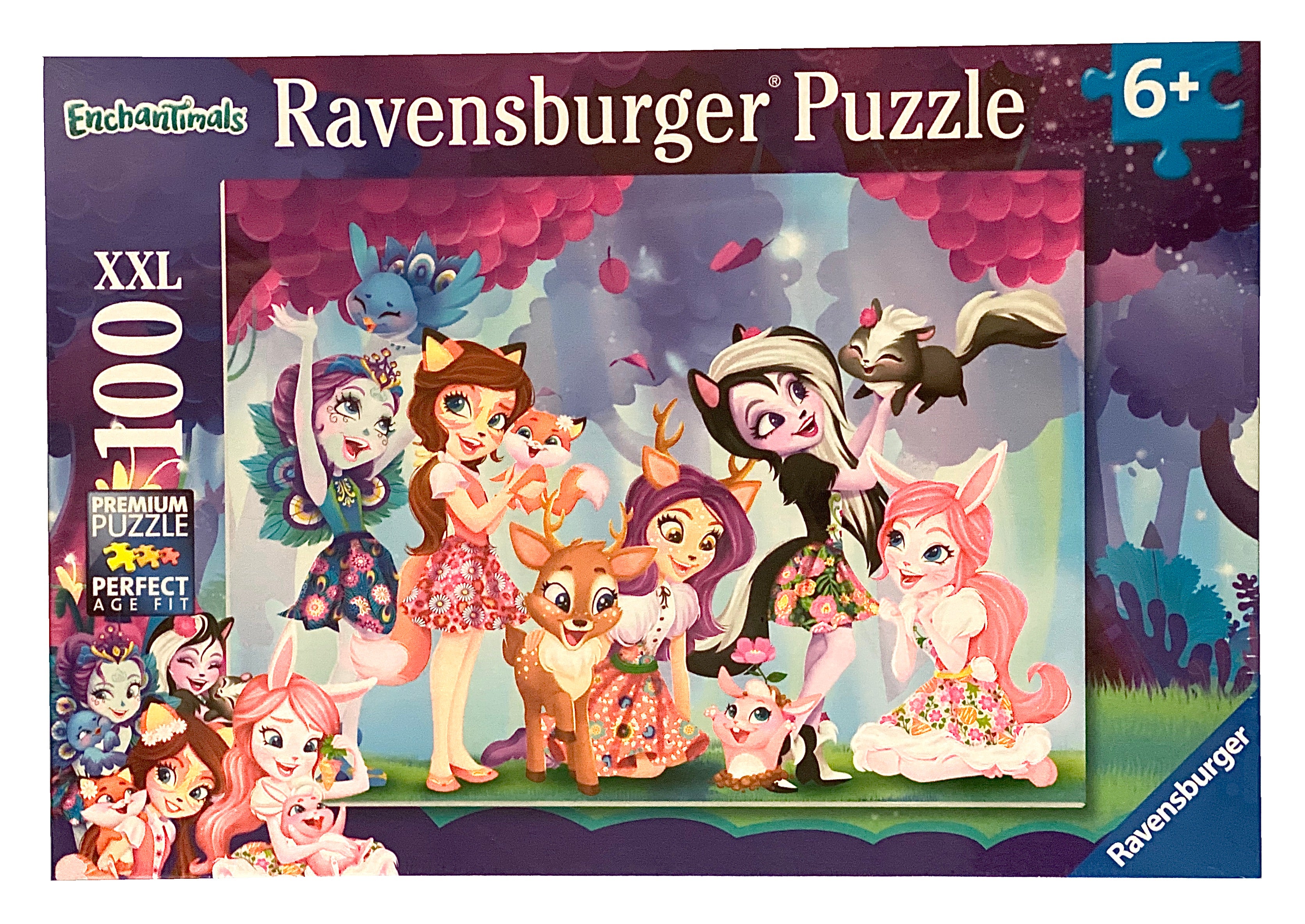 Enchantimal Friends Forever 100 Piece Puzzle    