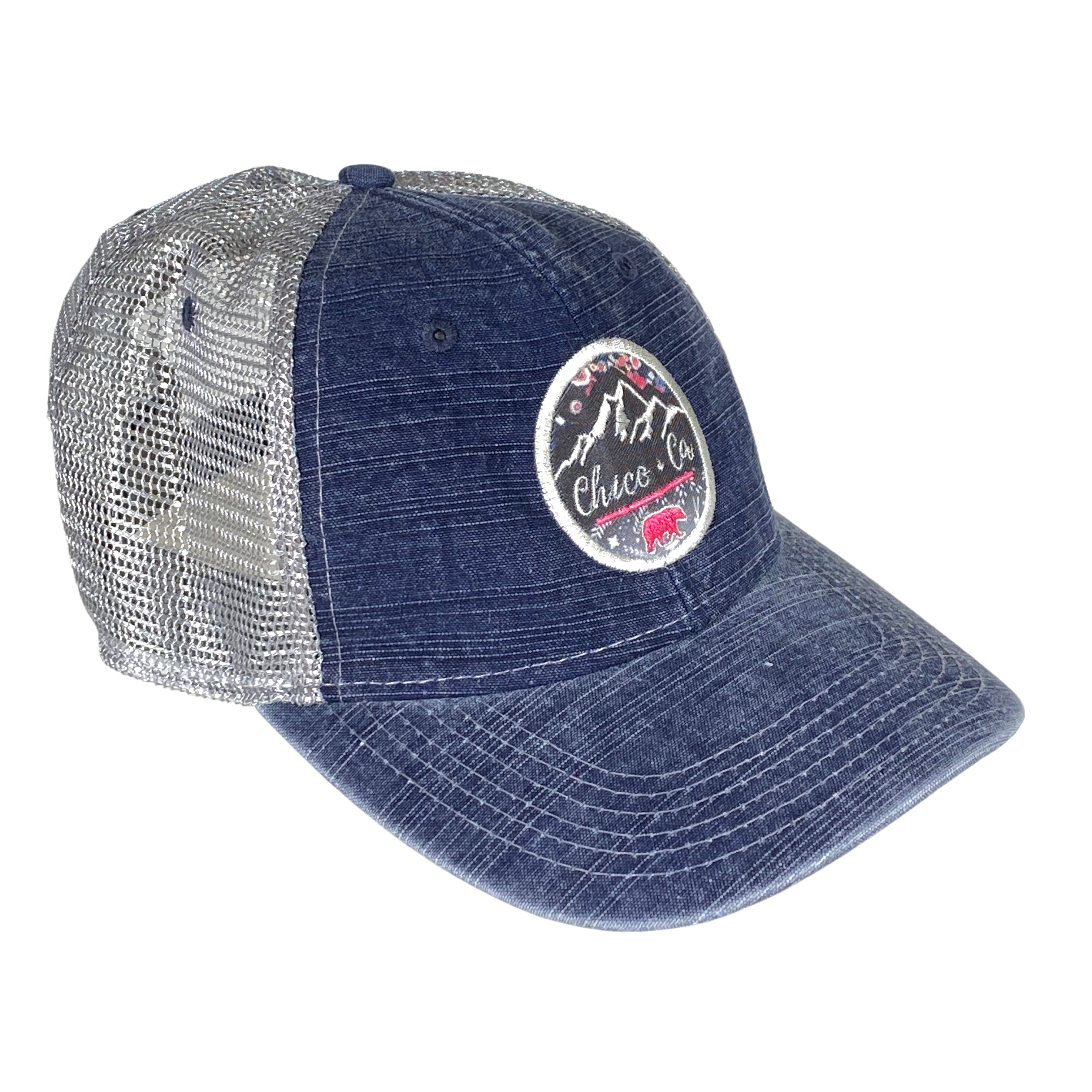 Flower Palo Chico Hat Navy/Grey   3276570.2