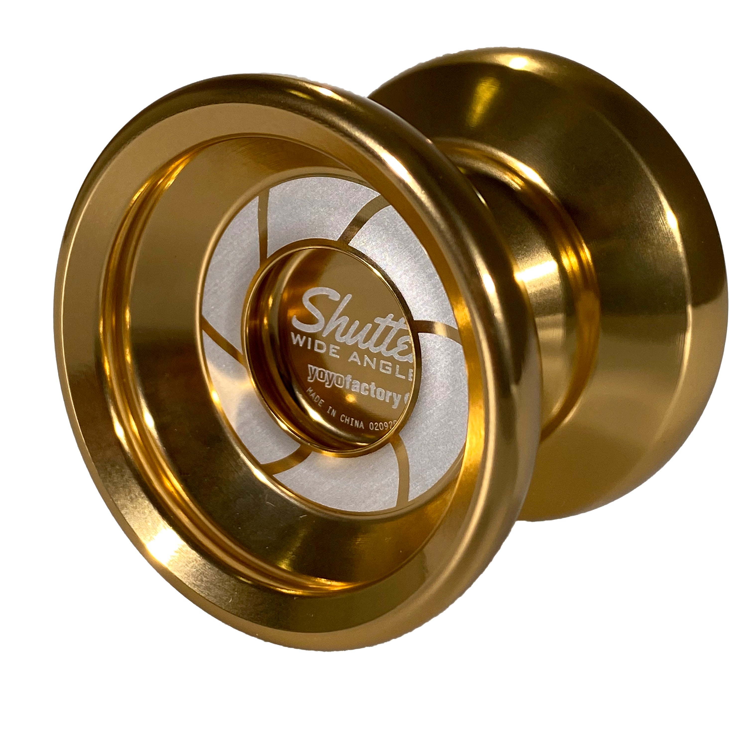 YoYoFactory Shutter Wide Angle Shiny Gold   3246409.23