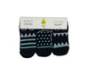6 Pairs Little Monster Socks - Size 12-24 Months    