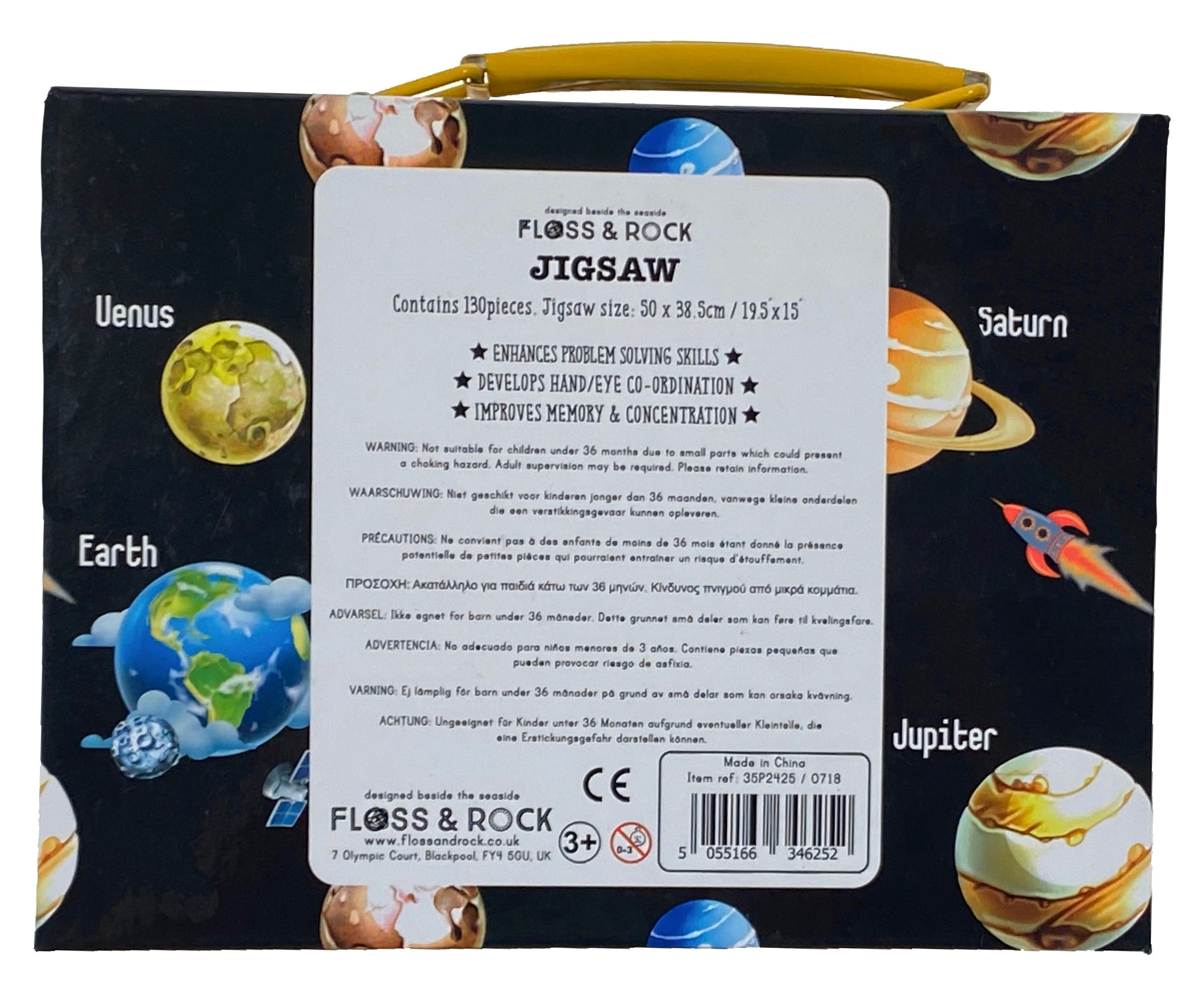 The Universe 130 Piece Puzzle In A Storage Case    