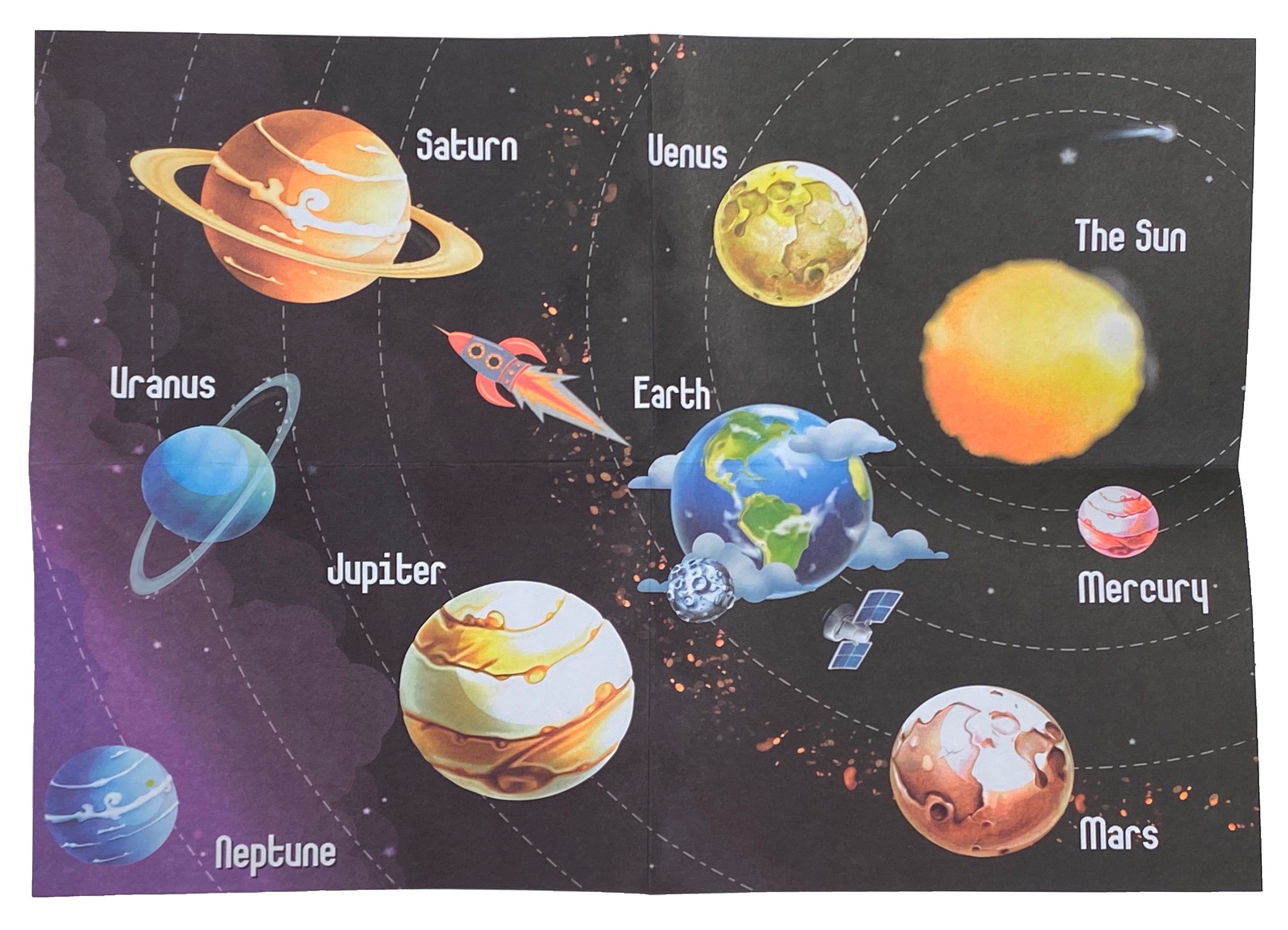 The Universe 130 Piece Puzzle In A Storage Case    