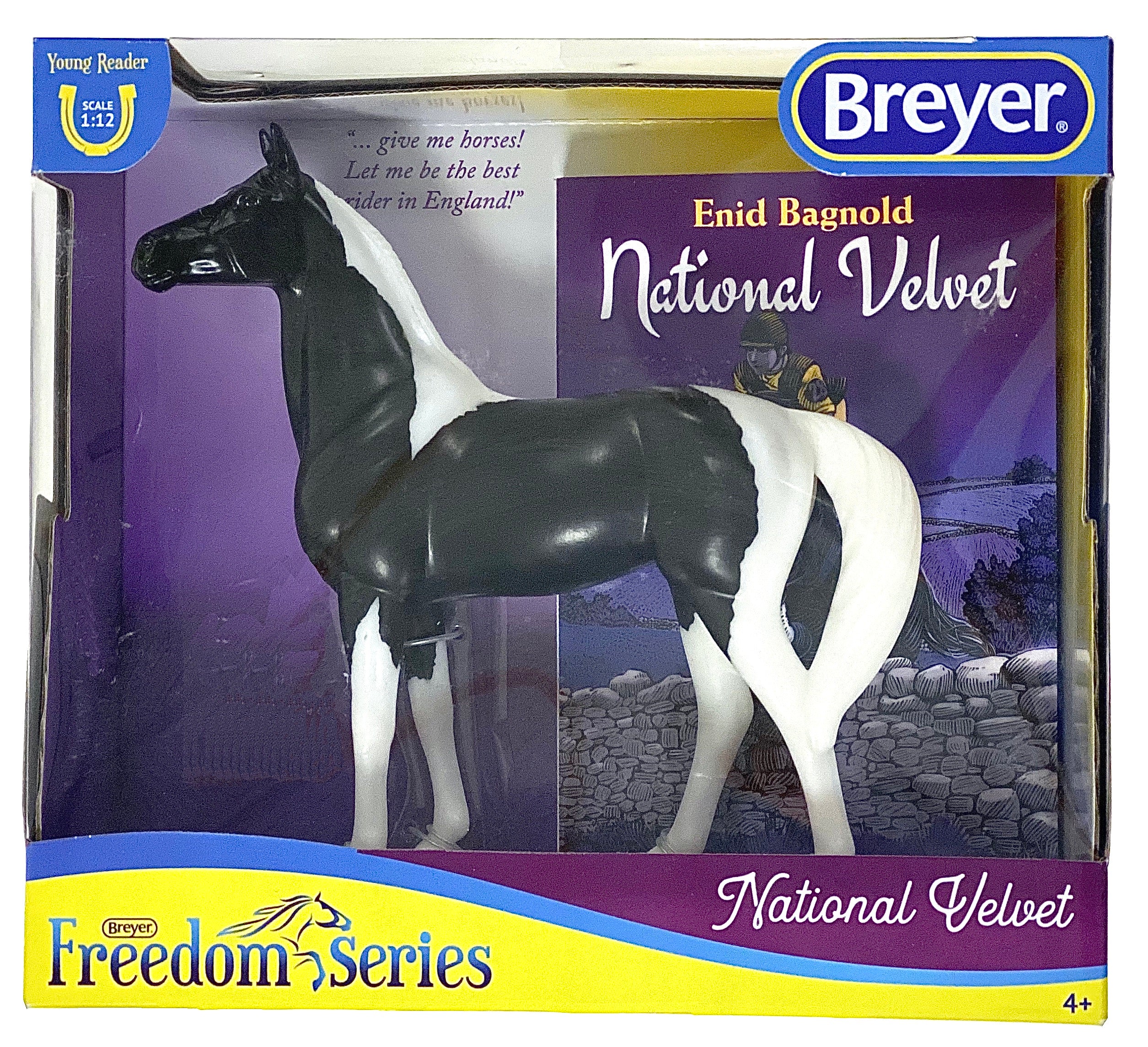Breyer Freedom Series - National Velvet Book and Horse Set    
