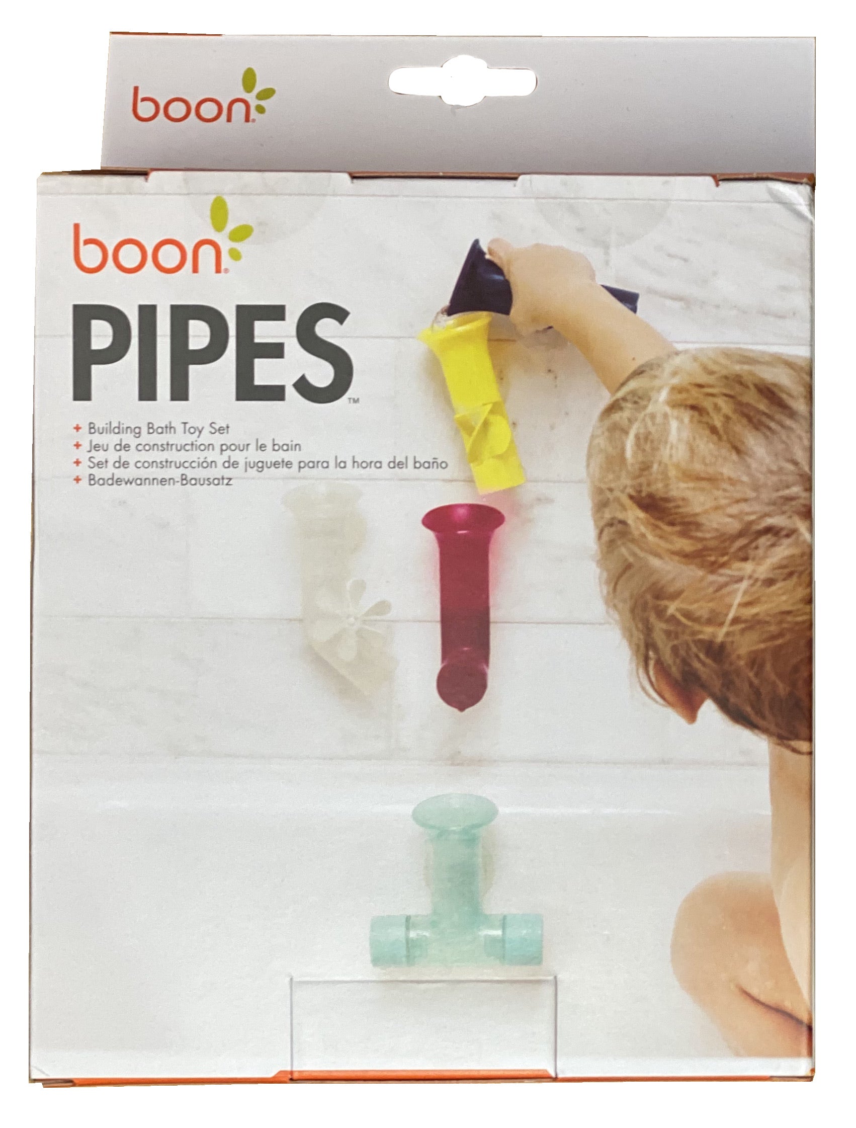 Pipes Building Bath Toy - Navy    