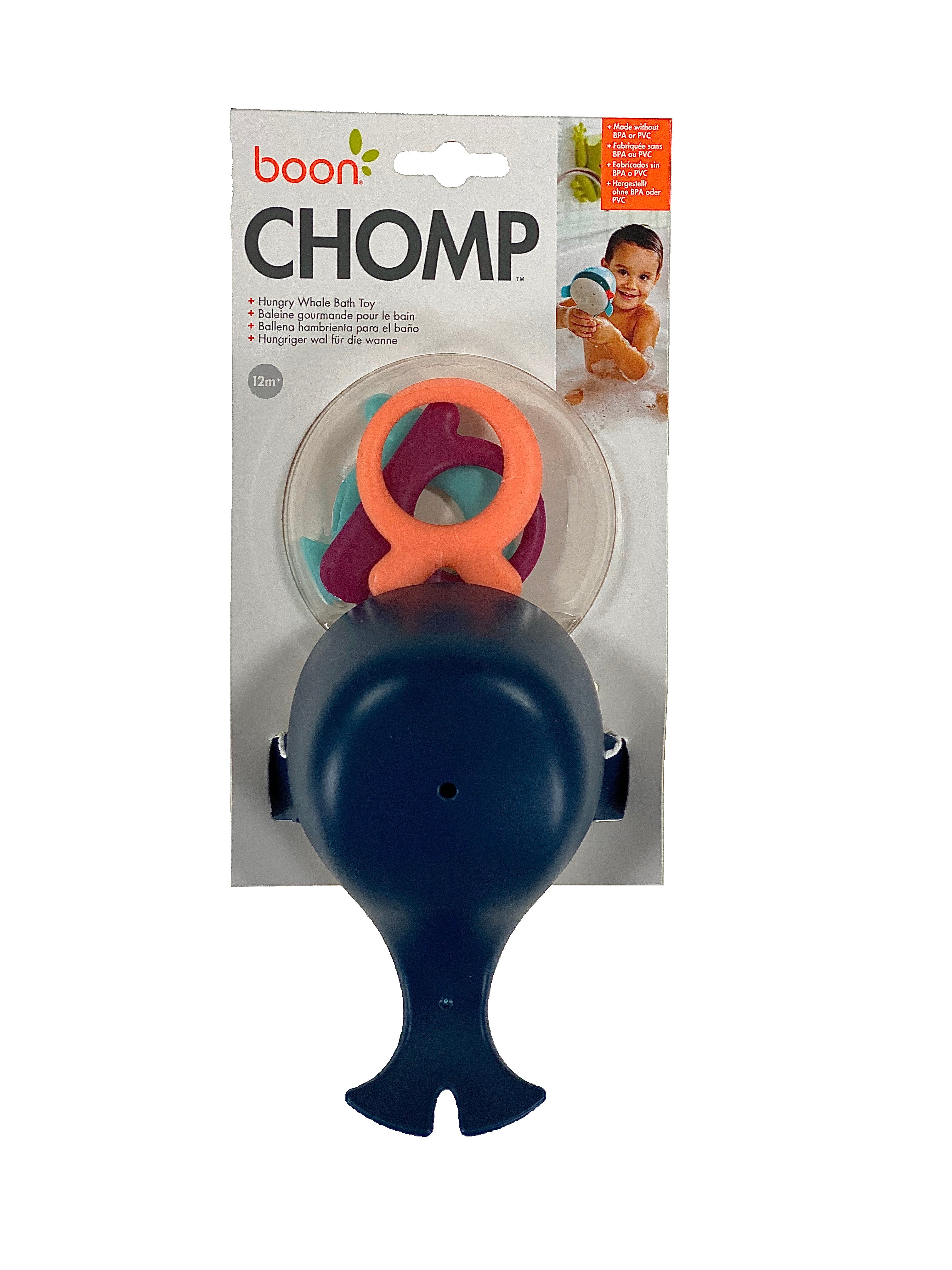 Chomp Hungry Whale Bath Toy - Navy    