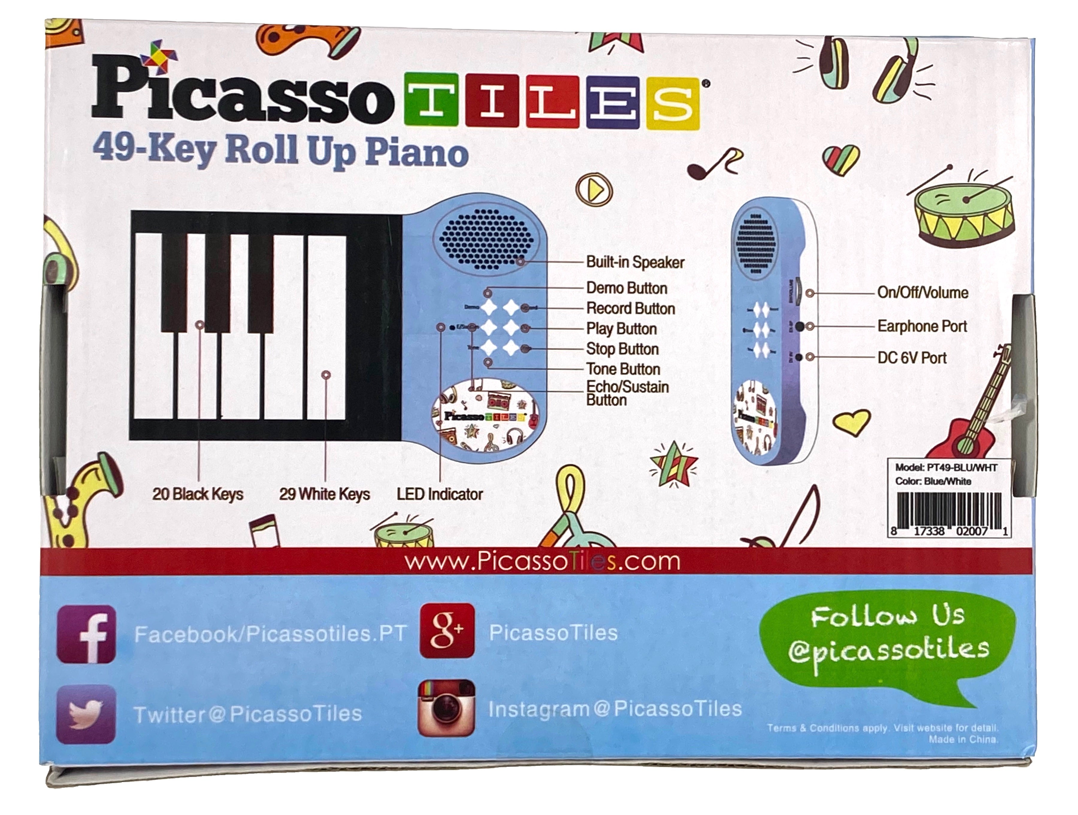 49 Key Roll Up Piano    