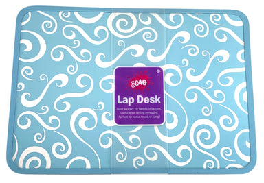 Blue Scroll Lap Desk    