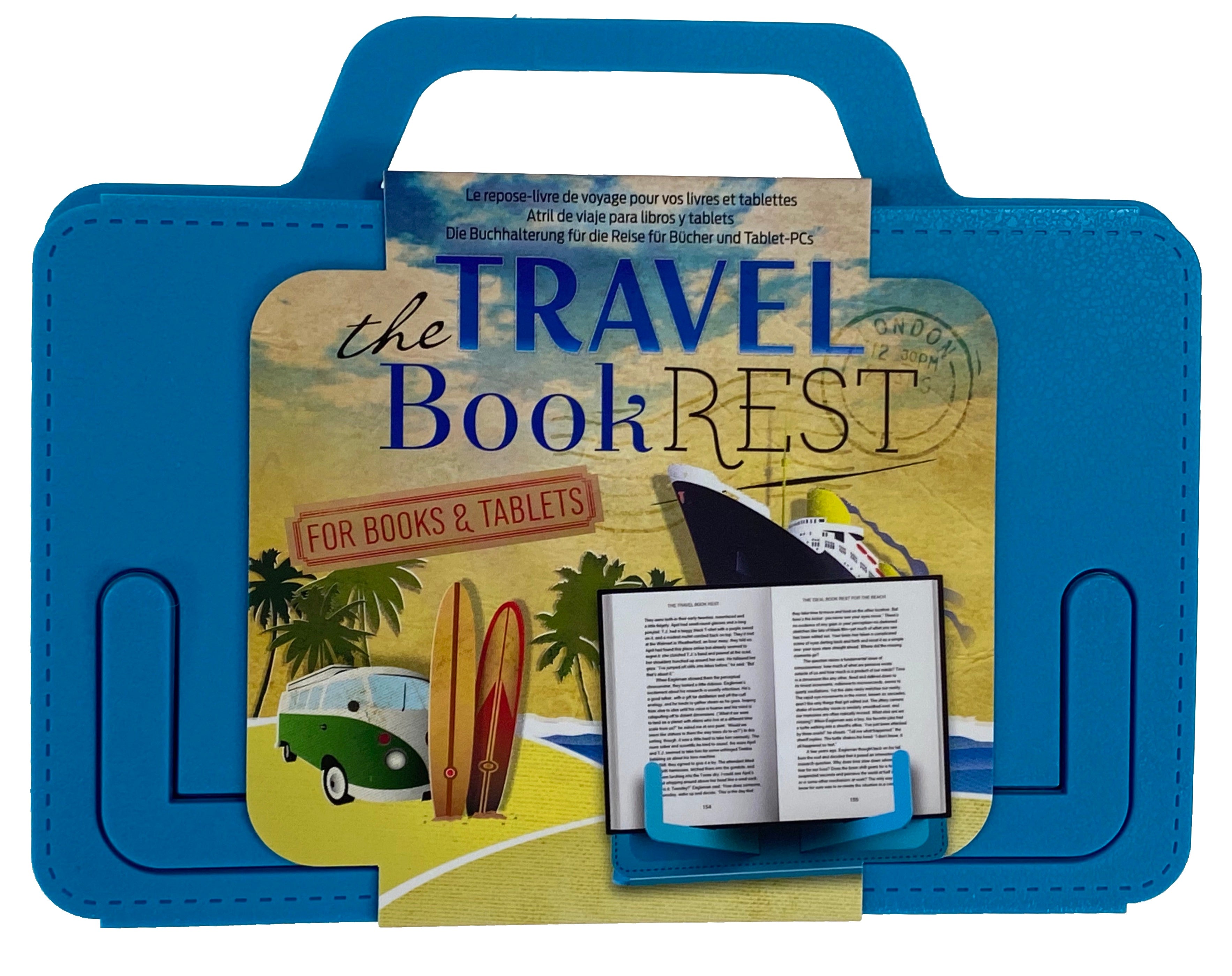 The Travel Book Rest - Beachy Blue    