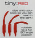 The Really Tiny Book Light - Red    