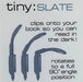 The Really Tiny Book Light - Slate Blue    