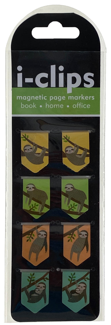 I-Clip Magnetic Page Marker - Sloth    