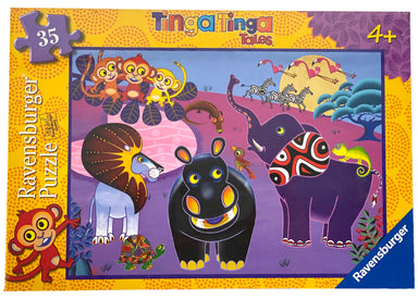 Tinga Tinga Funny Monkey 35 Piece Puzzle    