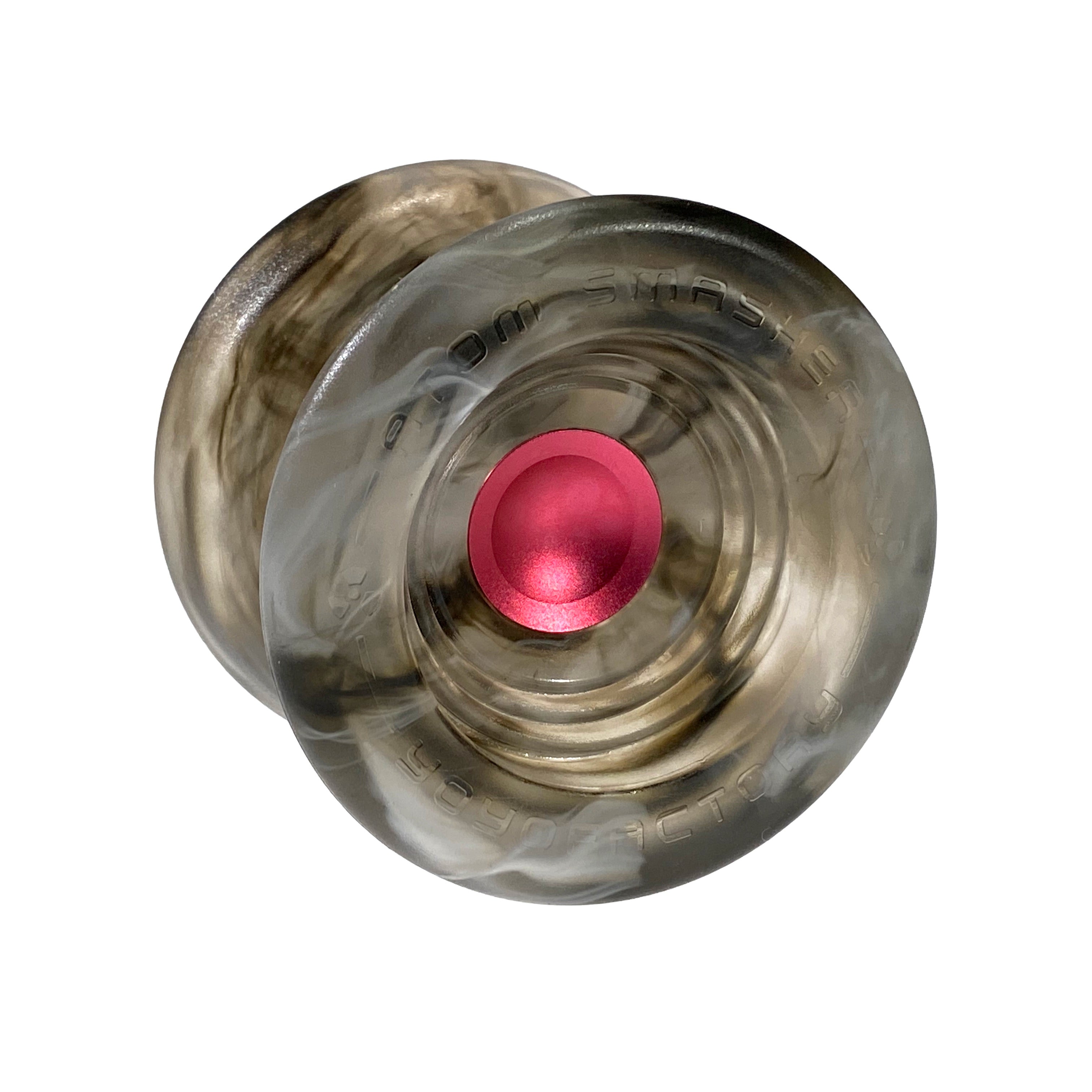 YoYoFactory Atom Smasher Yo-Yo Dark Fog-Pink Hub   3279046.6
