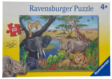 Safari Animals 60 Piece Puzzle    