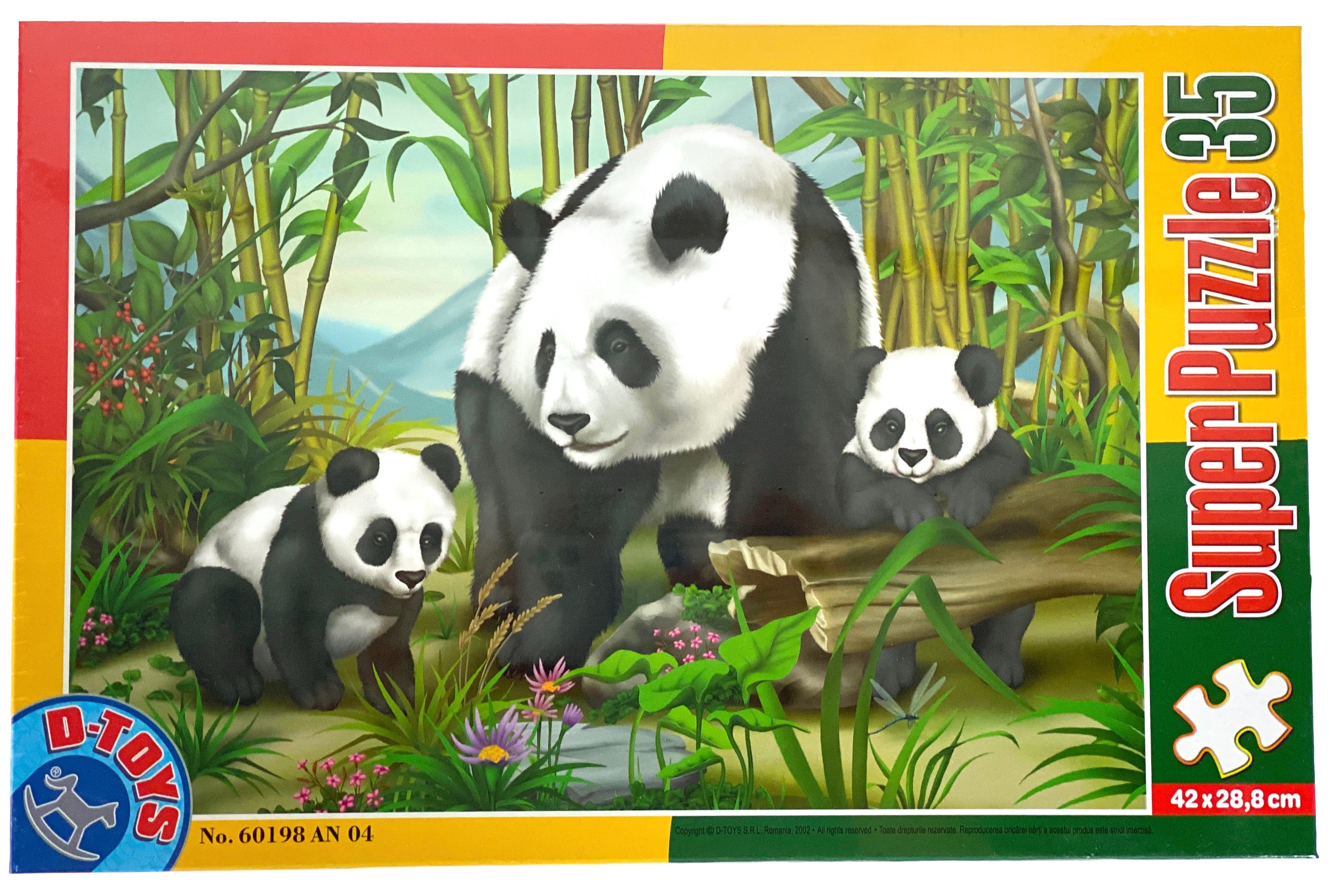 Panda 35 Piece Puzzle    