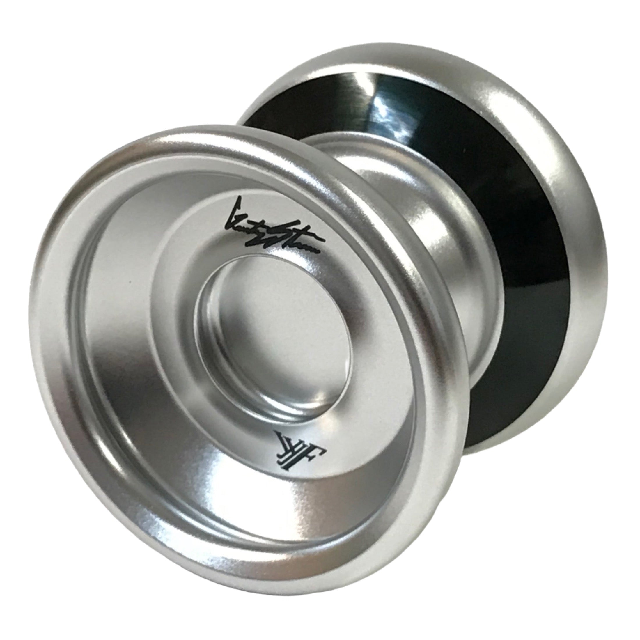 YoYoFactory Shutter Wide Angle SILVER W/BLK RIM   3246409.12