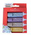 Metallic Textliner Highlighters - Silver, Ruby, Rose, Gold    
