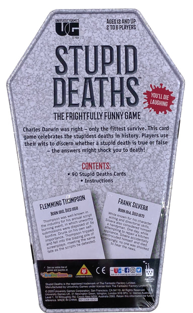 Stupid Deaths - Travel Tin    
