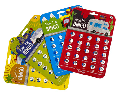 Road Trip Bingo (Single) - Red, Blue, Green or Yellow    