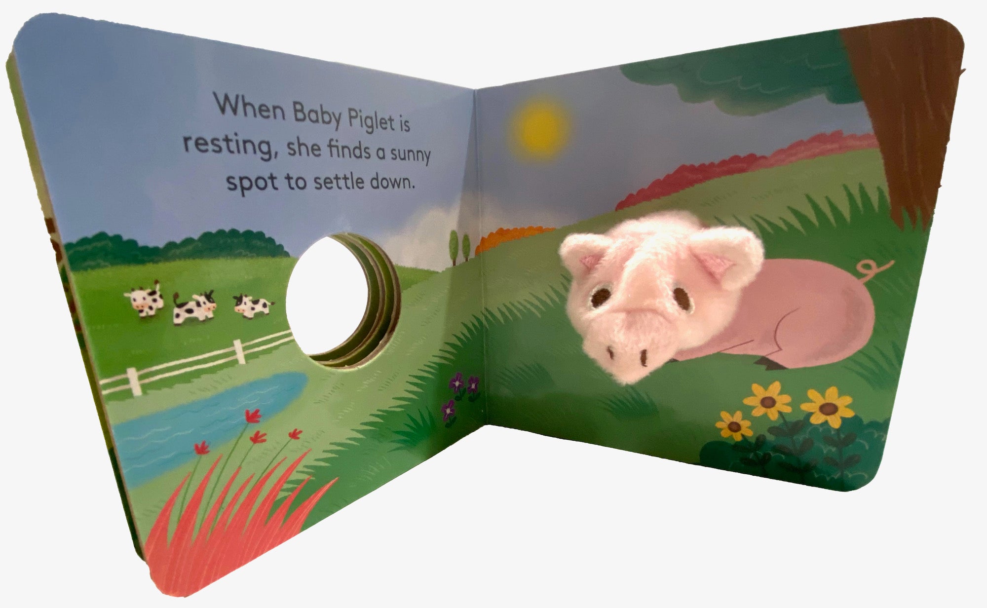 Baby Piglet Finger Puppet Book    